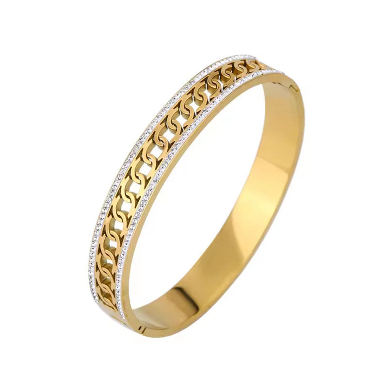 Chain Pattern Bangle