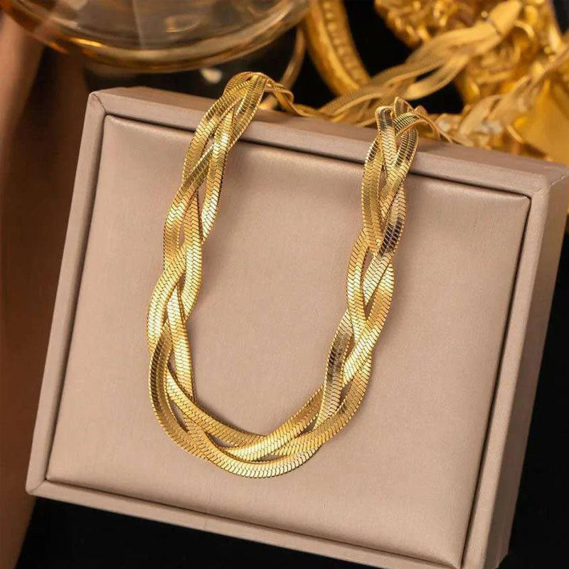 Triple Chain Bracelet