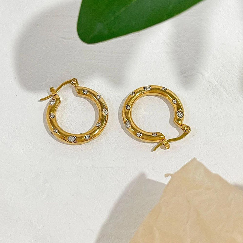 Pearl Studded Earrings - UK FASHION STORE