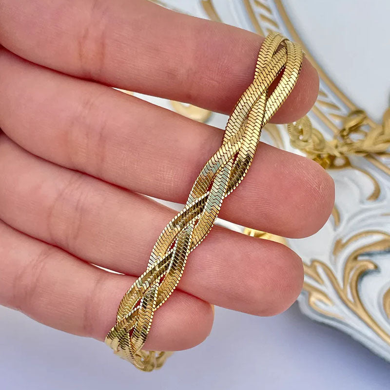 Triple Chain Bracelet